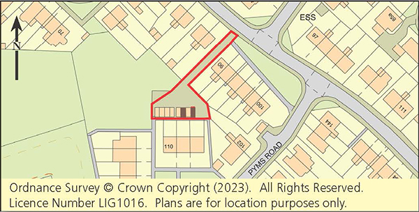 Lot: 119 - FREEHOLD LAND & SIX LOCK-UP GARAGES -
